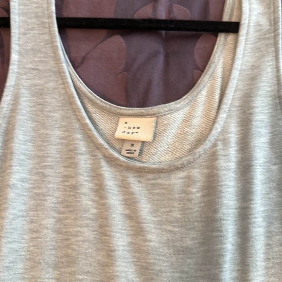 Target A New Day heather grey romper women’s size medium ultra soft and cozy - Picture 2 of 4
